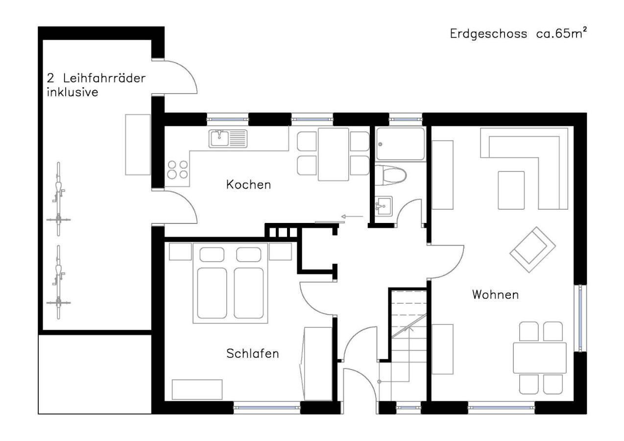 Gaestehaus Bei J.A.G. บือซุม ภายนอก รูปภาพ